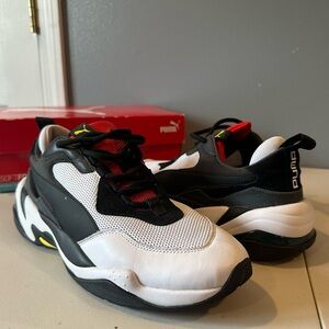 Puma Thunder Spectra Black High Risk Red Sneaker